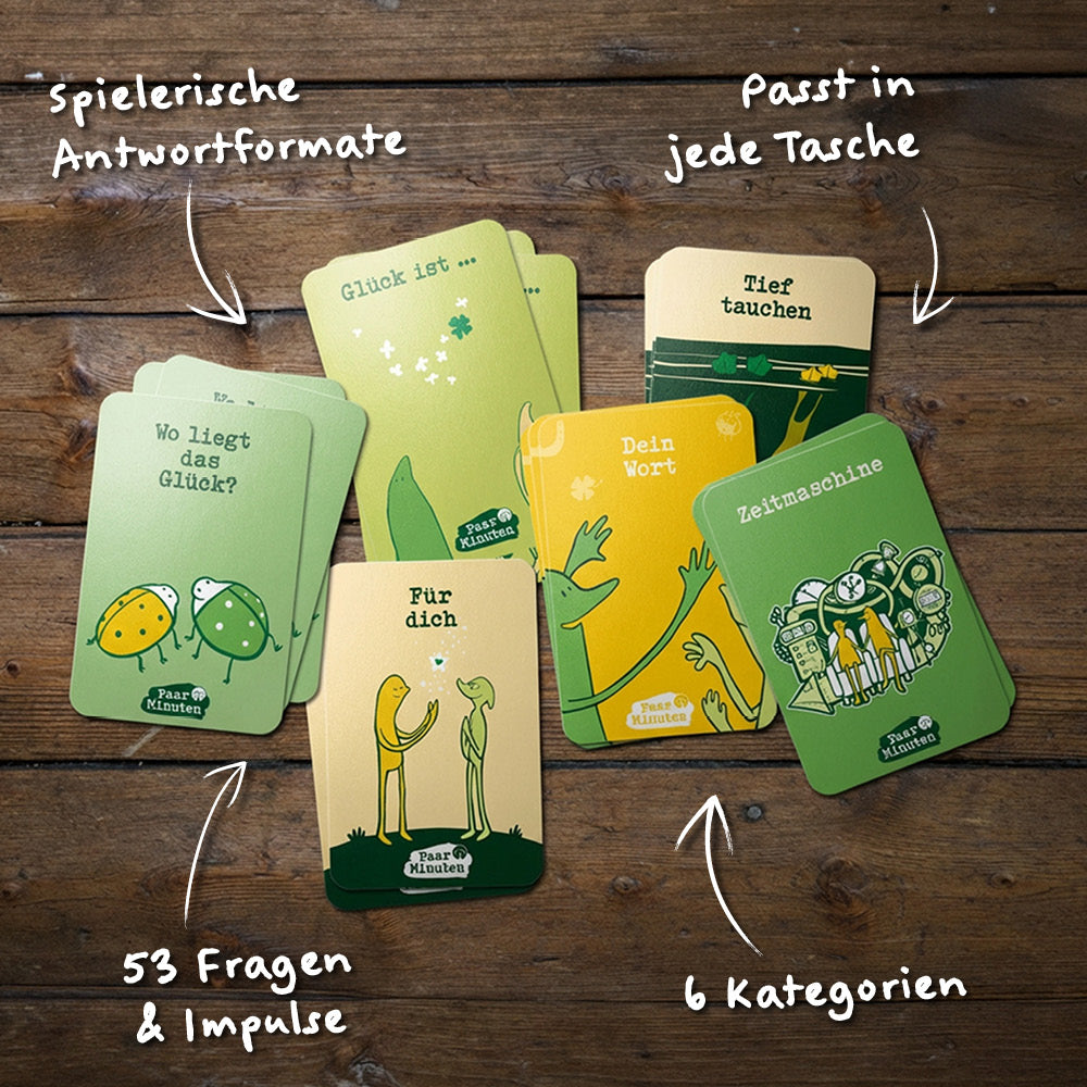 Kartenset PaarMinuten GLÜCKSGEFÜHL