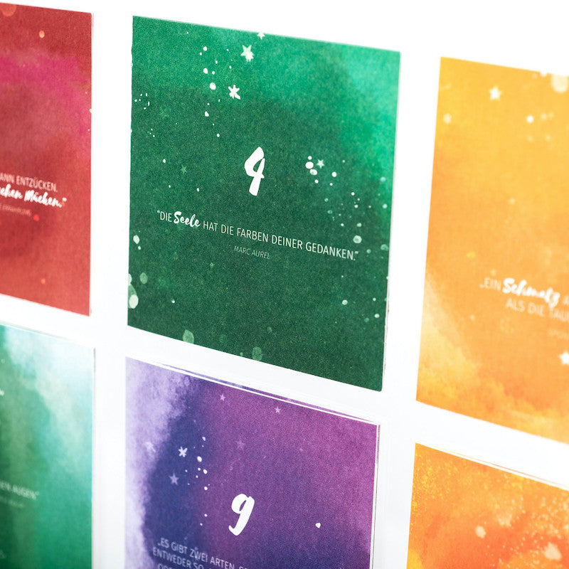 Adventskalender für Paare, Edition 1