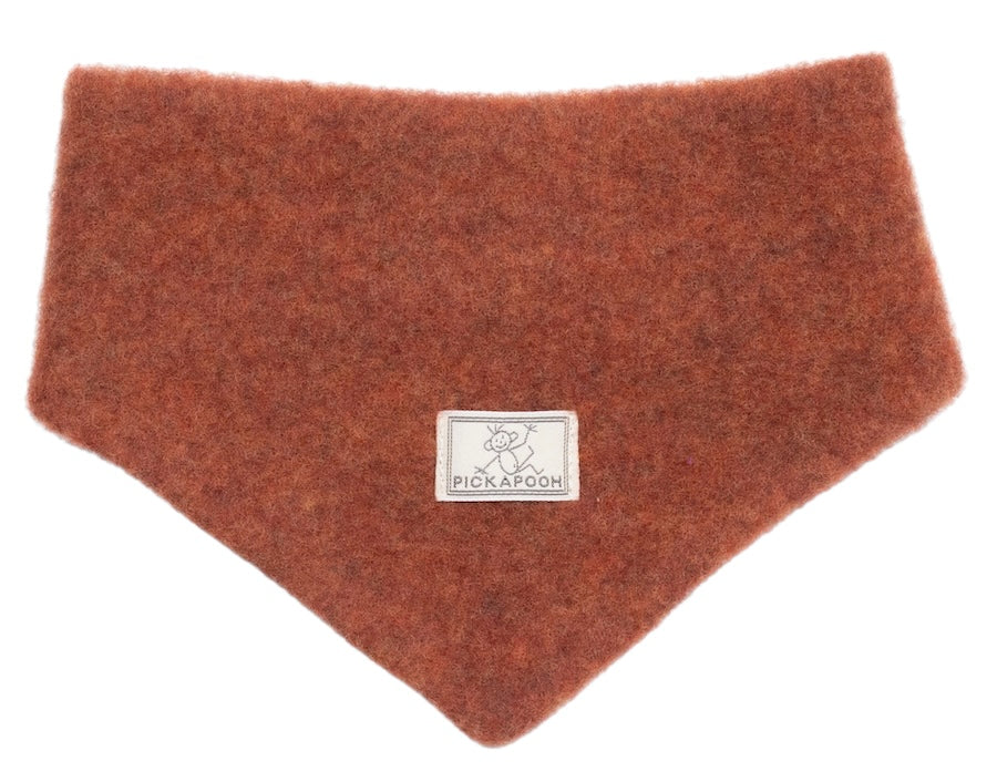 Wollfleece Dreieckstuch UNI