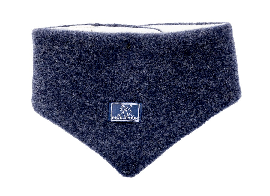 Wollfleece Dreieckstuch UNI