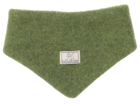 Wollfleece Dreieckstuch UNI