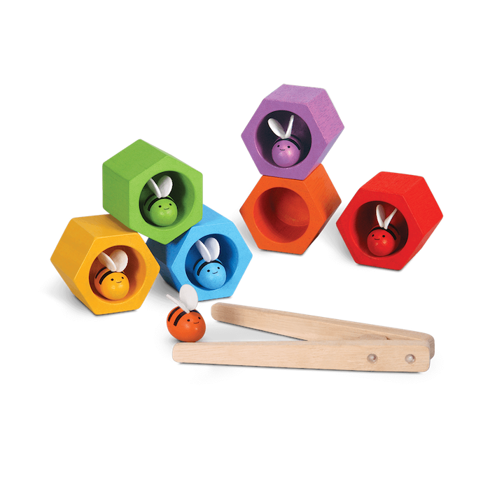 Bienenwaben Motorikspiel