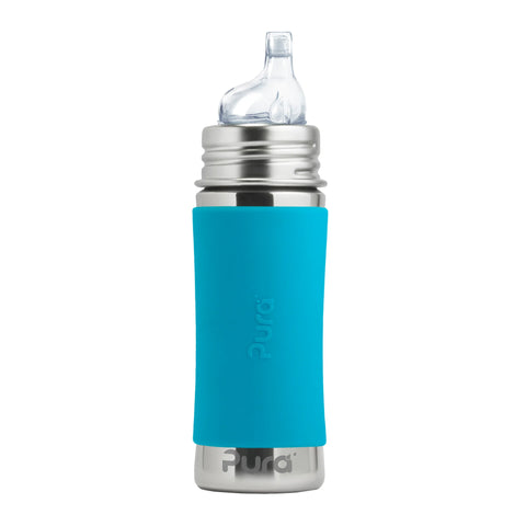 Sportflasche mit Trinklernaufsatz, 325ml
