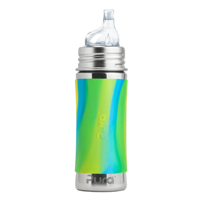 Sportflasche mit Trinklernaufsatz, 325ml
