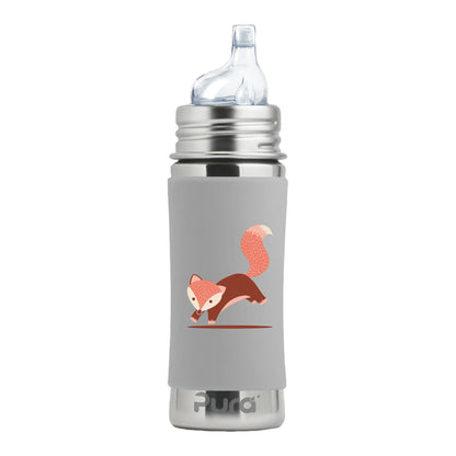 Sportflasche mit Trinklernaufsatz, 325ml