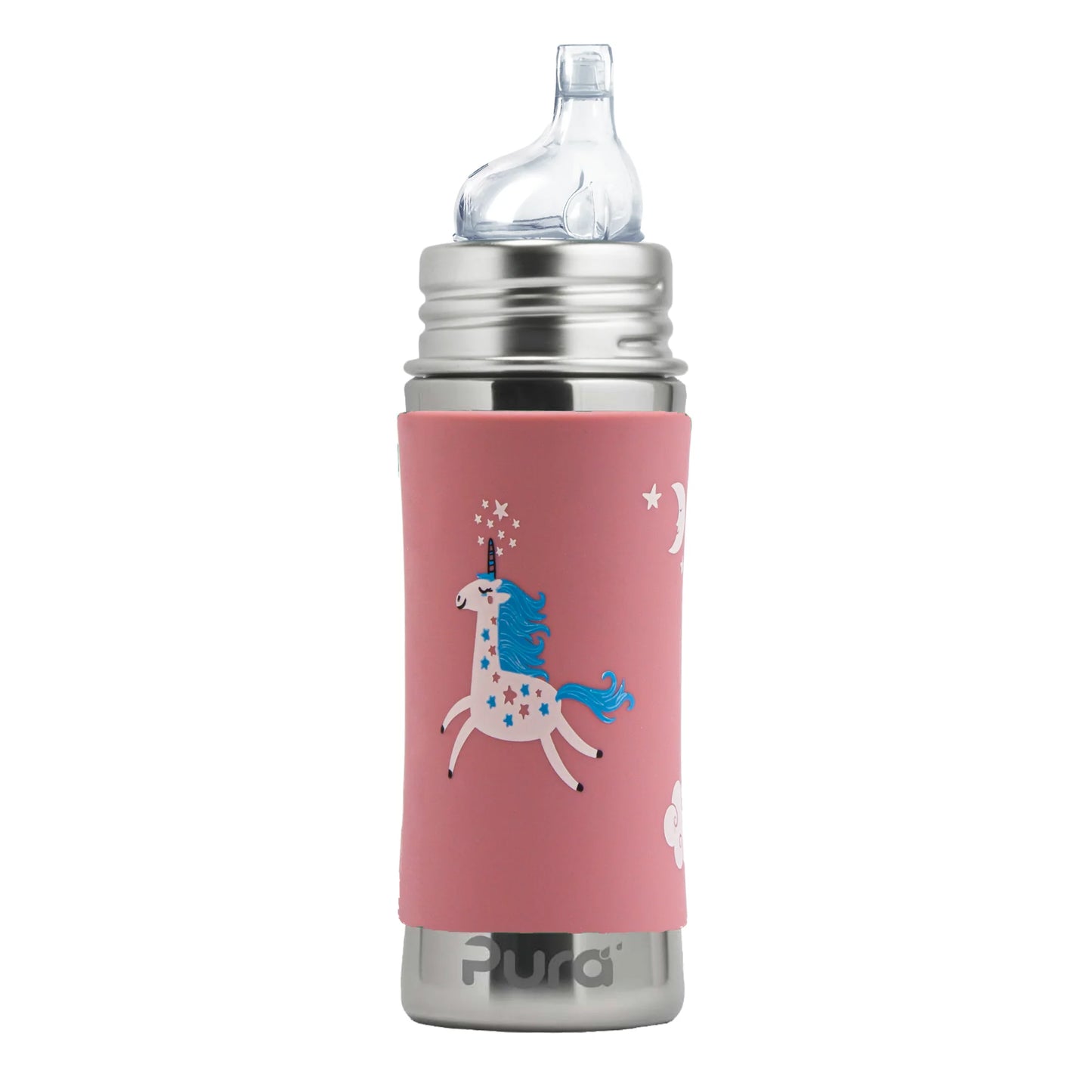 Sportflasche mit Trinklernaufsatz, 325ml