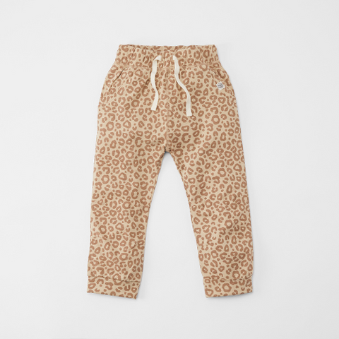 UV Joggerpants LEOPARD BROWN