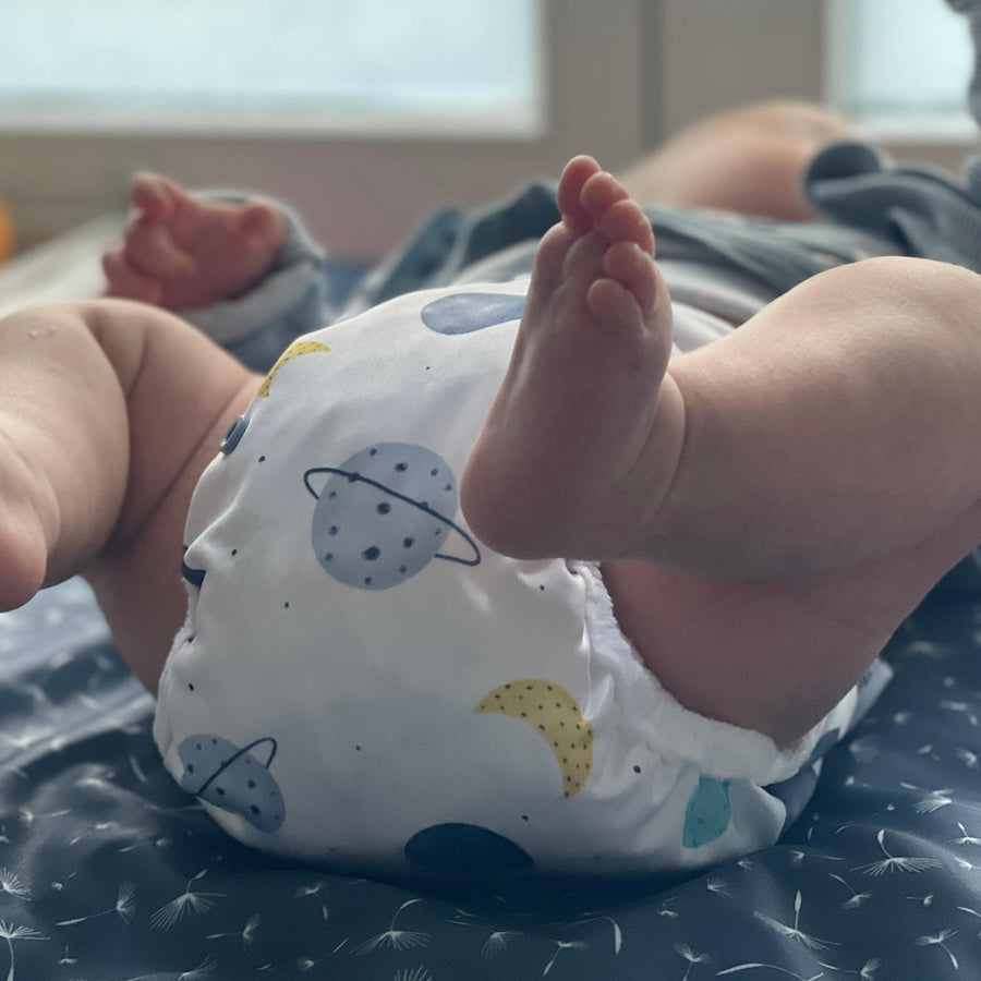 Newborn Cosy Stoffwindel-Überhose