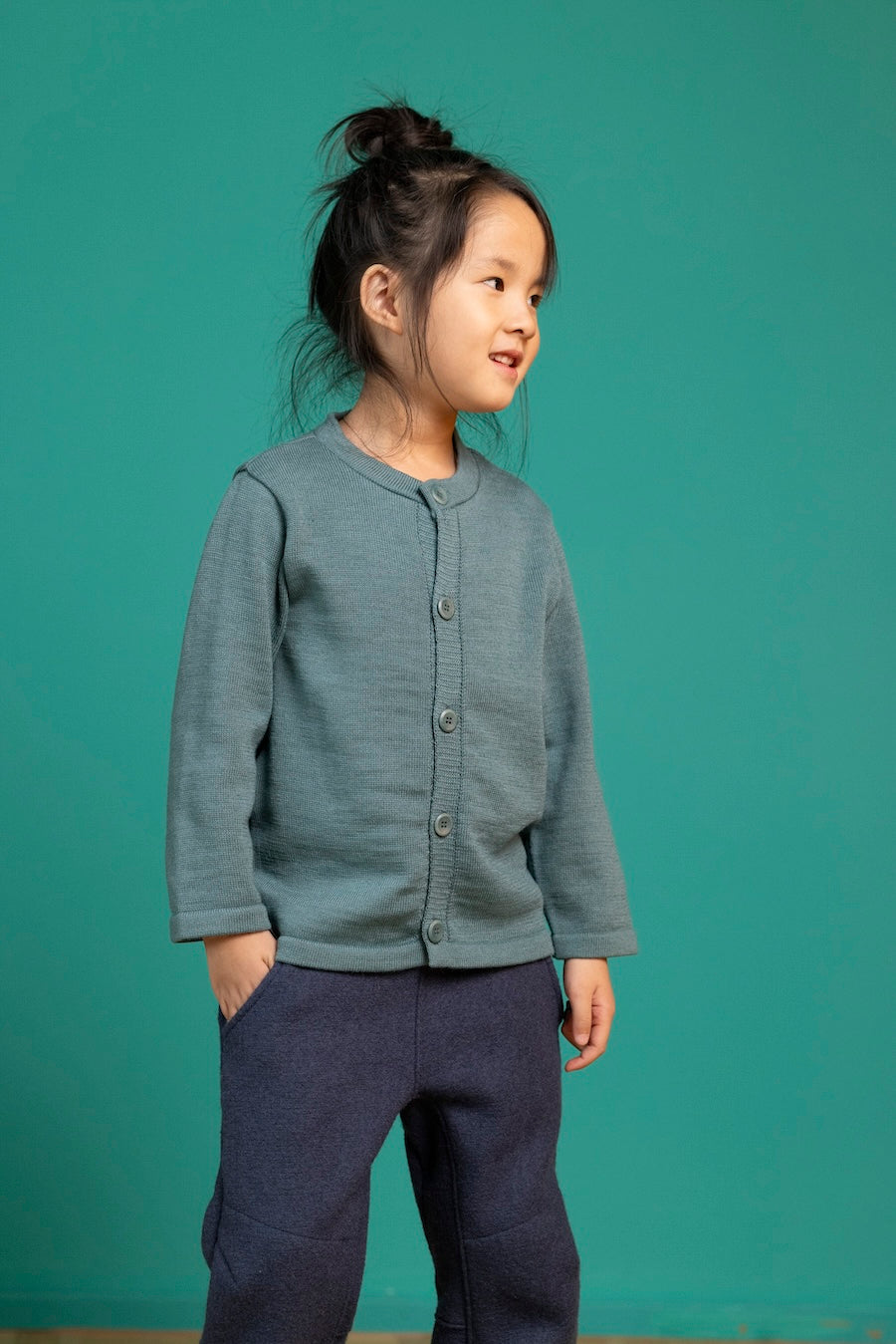 Strickjacke aus Wolle