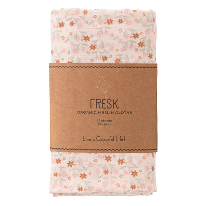 Bio Nuschis / Mulltücher, 2 Stück