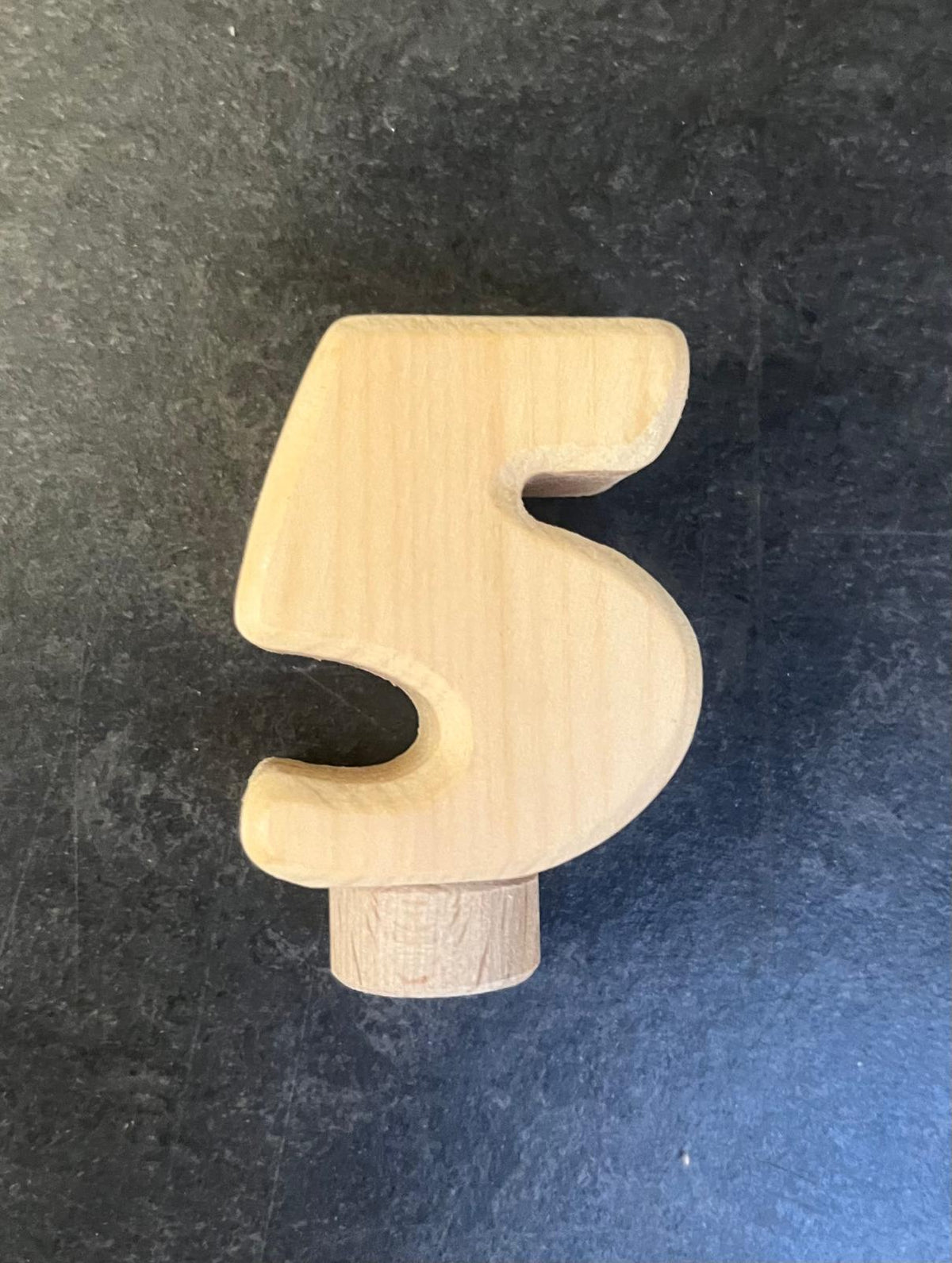 Steckfigur WOODLETTERS 5