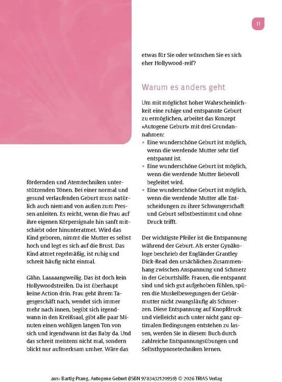 Autogene Geburt (T. Bartig-Prang)