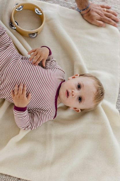 Wollfleece Babydecke