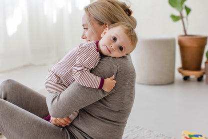 Wolle-Seide Shirt langarm Damen