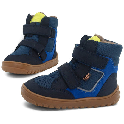 Barfuss Winterstiefel UP HILL WOOL