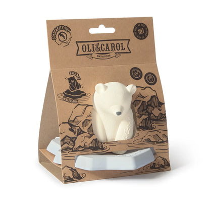 Badespielzeug aus Naturkautschuk EISBÄR