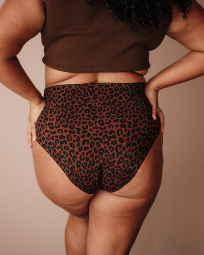 Periodenunterhose MAE High Waist CHOCOLATE LEO strong