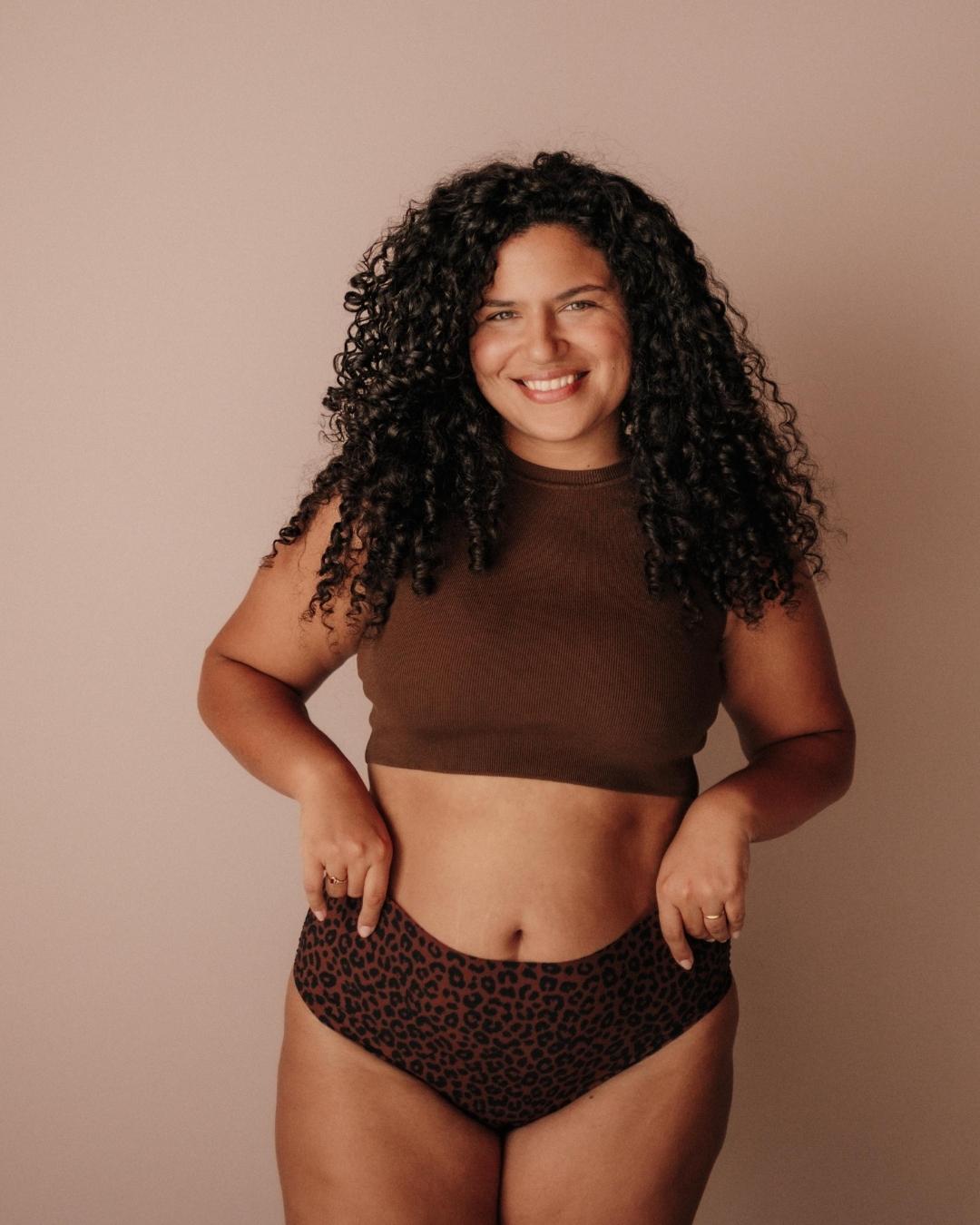 Periodenunterhose MAE High Waist CHOCOLATE LEO strong