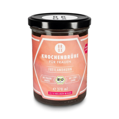 Bio Huhn Knochenbrühe für Frauen, 370ml